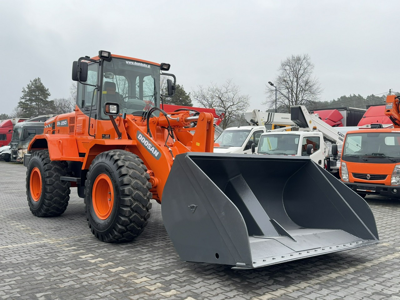 Cargadora de ruedas Doosan DL250 14,5Ton Łyżka Wysokiego Wysypu !!!: foto 7