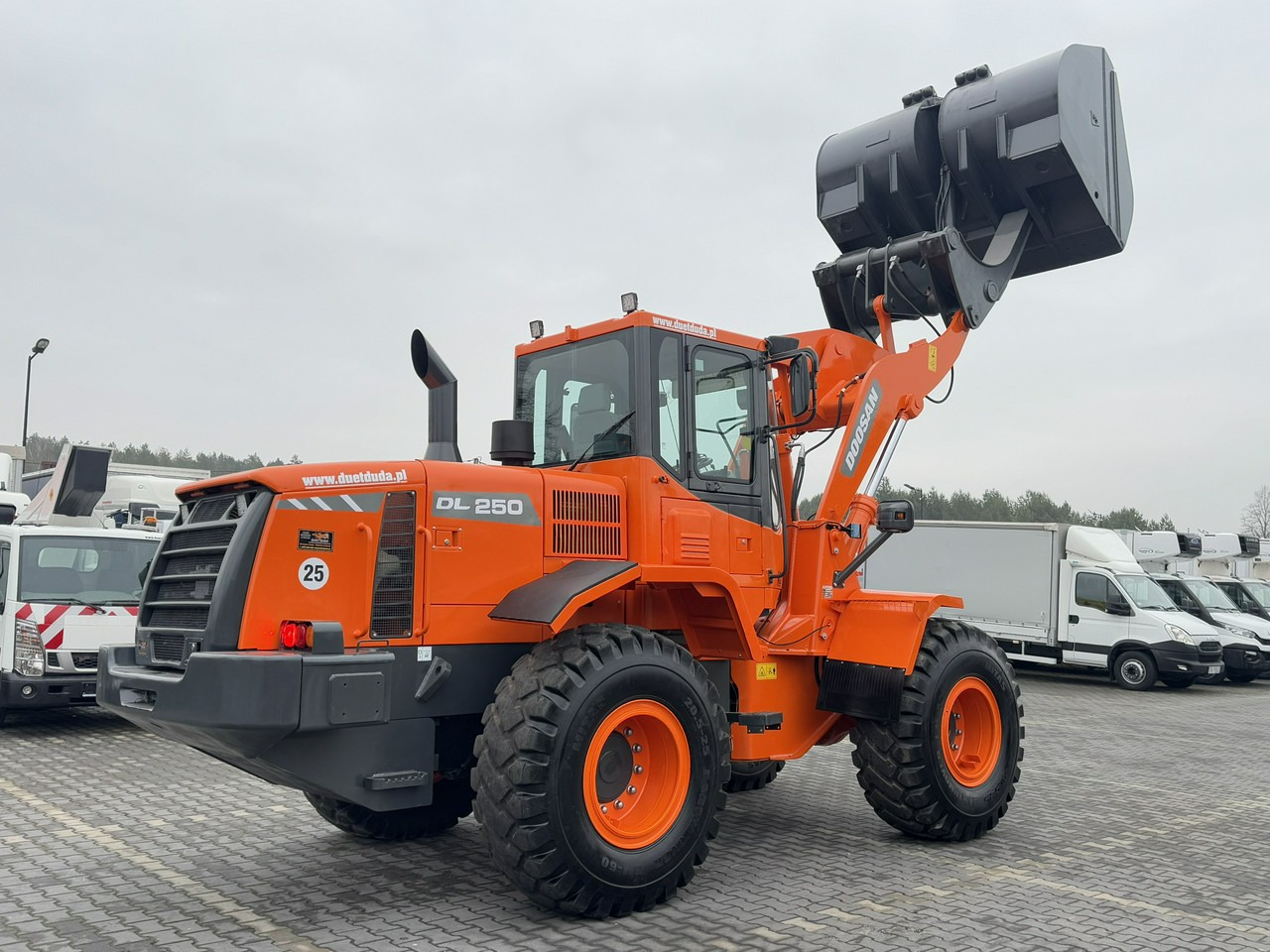 Cargadora de ruedas Doosan DL250 14,5Ton Łyżka Wysokiego Wysypu !!!: foto 15