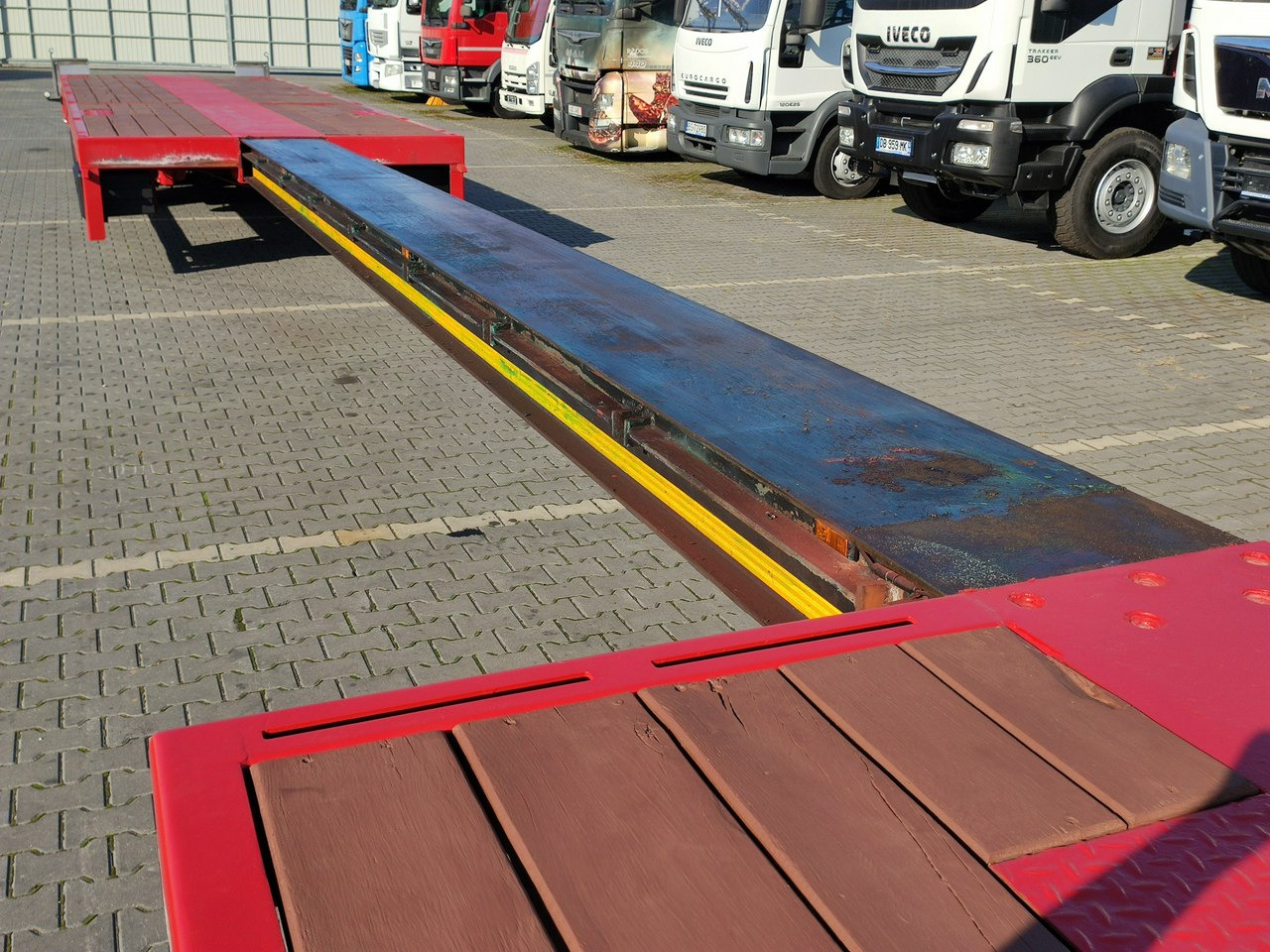 Faymonville Niskopodłogowa Telemega Rozciągana 7m 3-Osiowa Oś skrętna - Semirremolque góndola rebajadas: foto 4 Faymonville Niskopodłogowa Telemega Rozciągana 7m 3-Osiowa Oś skrętna - Semirremolque góndola rebajadas: foto 4