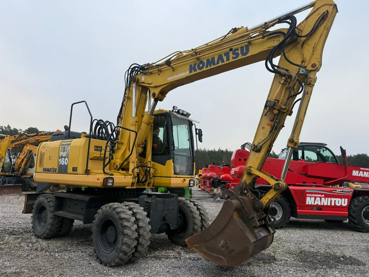 Komatsu PW160-7E0 Szybko Złącze Sprawna Stan Dobry - Excavadora de ruedas: foto 2 Komatsu PW160-7E0 Szybko Złącze Sprawna Stan Dobry - Excavadora de ruedas: foto 2