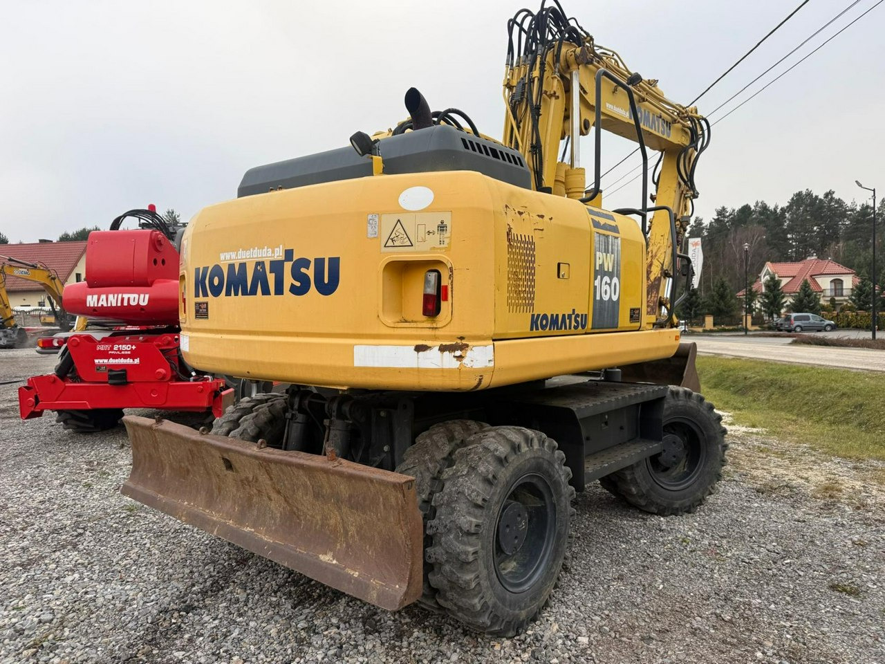 Excavadora de ruedas Komatsu PW160-7E0 Szybko Złącze Sprawna Stan Dobry: foto 6