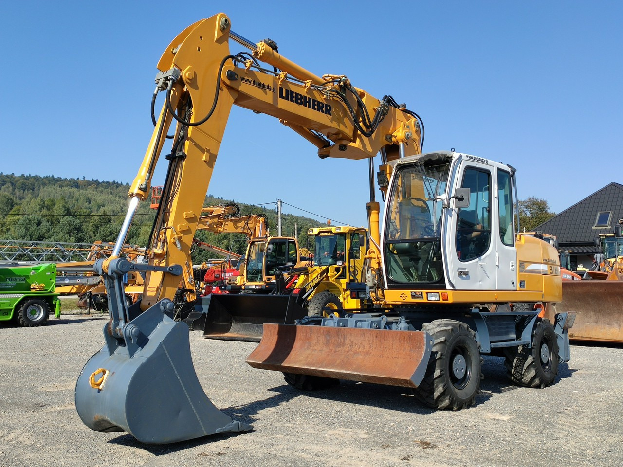Liebherr A316 Maszyna po Pełnym Tulejowaniu Bez Luzów i Wycieków - Excavadora de ruedas: foto 3 Liebherr A316 Maszyna po Pełnym Tulejowaniu Bez Luzów i Wycieków - Excavadora de ruedas: foto 3