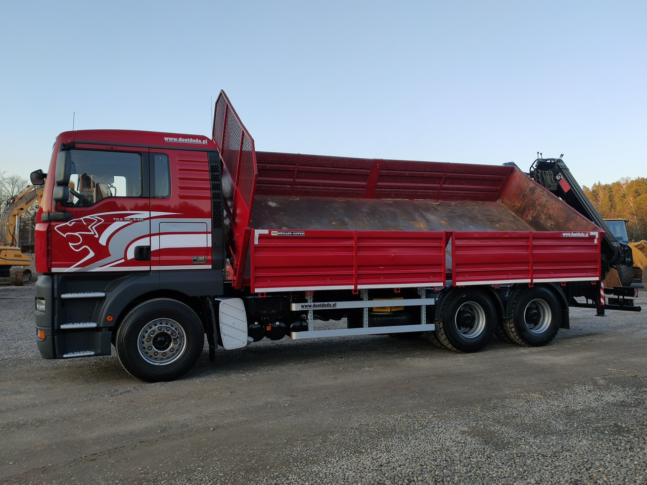 MAN Man 26.440 6x4 HDS HIAB 166 B-3 DUO Wywrotka Meiller 2-stronna - Camión volquete, Camión grúa: foto 2 MAN Man 26.440 6x4 HDS HIAB 166 B-3 DUO Wywrotka Meiller 2-stronna - Camión volquete, Camión grúa: foto 2