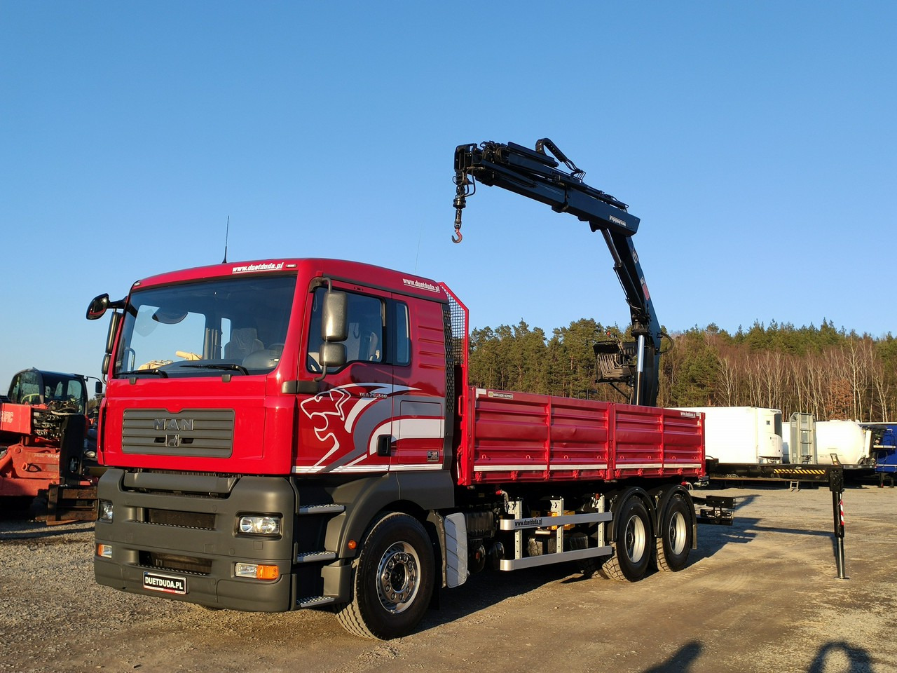 MAN Man 26.440 6x4 HDS HIAB 166 B-3 DUO Wywrotka Meiller 2-stronna - Camión volquete, Camión grúa: foto 4 MAN Man 26.440 6x4 HDS HIAB 166 B-3 DUO Wywrotka Meiller 2-stronna - Camión volquete, Camión grúa: foto 4