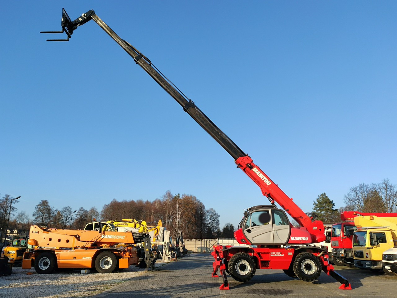 Manitou MRT 1850 ROTO Teleskopowa Obrotowa Dźwig 2150,2140,2540 - Manipulador telescópico: foto 4 Manitou MRT 1850 ROTO Teleskopowa Obrotowa Dźwig 2150,2140,2540 - Manipulador telescópico: foto 4