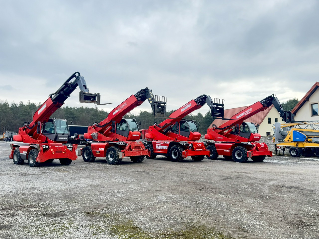 Manitou MRT 1850 ROTO Teleskopowa Obrotowa Dźwig 2150,2140,2540 - Manipulador telescópico: foto 1 Manitou MRT 1850 ROTO Teleskopowa Obrotowa Dźwig 2150,2140,2540 - Manipulador telescópico: foto 1