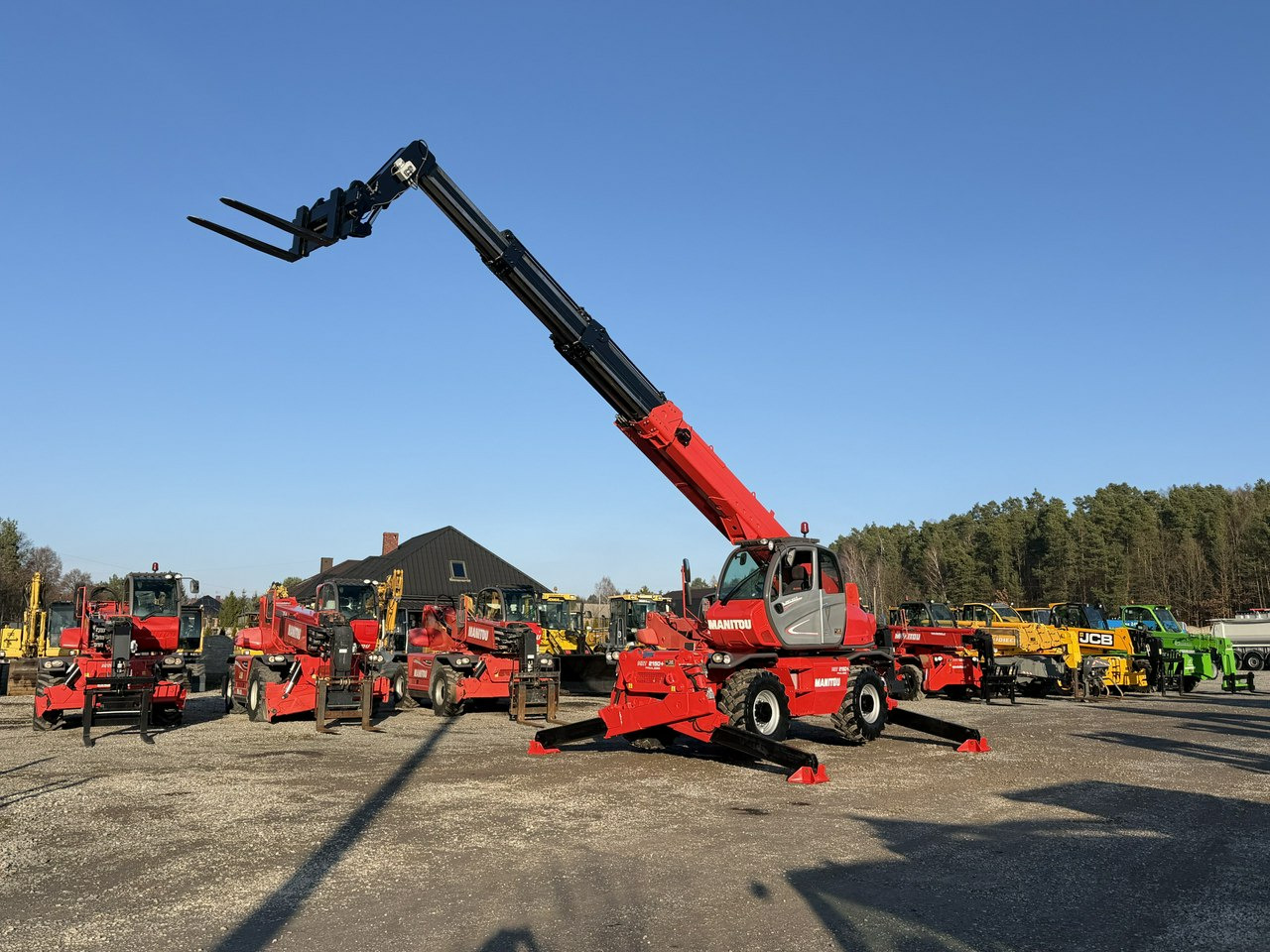 Manitou MRT 2150 + ROTO Ładowarka Teleskopowa Obrotowa - Manipulador telescópico: foto 1 Manitou MRT 2150 + ROTO Ładowarka Teleskopowa Obrotowa - Manipulador telescópico: foto 1