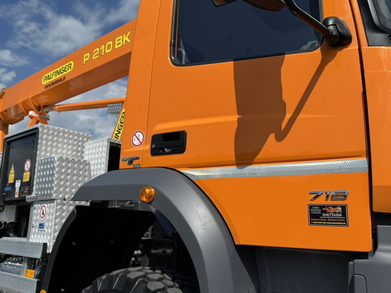 Mercedes Atego 718 E6 4x4 Zwyżka PALFINGER P210 BK Podnośnik Koszowy - Camión con plataforma elevadora: foto 5 Mercedes Atego 718 E6 4x4 Zwyżka PALFINGER P210 BK Podnośnik Koszowy - Camión con plataforma elevadora: foto 5