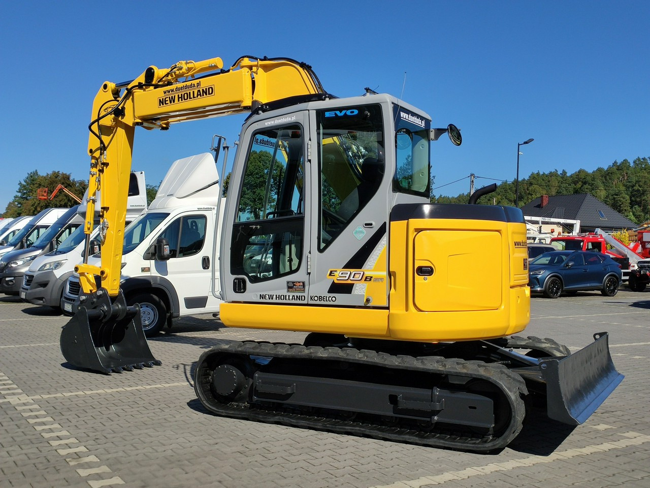 New Holland E90B SR -2 Gąsienicowa 10ton - Miniexcavadora: foto 5 New Holland E90B SR -2 Gąsienicowa 10ton - Miniexcavadora: foto 5
