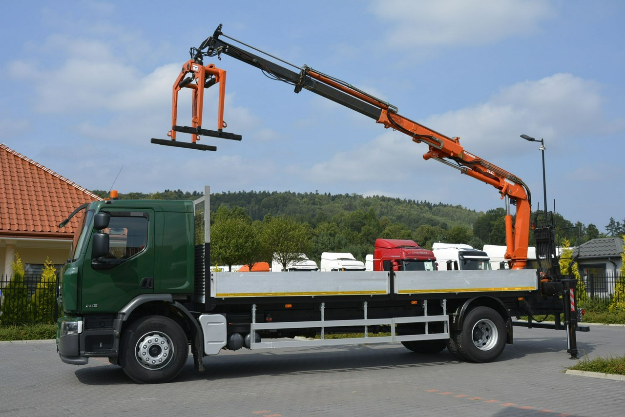 Renault Premium 180.240DXI długość Skrzyni-6.820cm + HDS TEREX TLC 92.2 - Camión caja abierta, Camión grúa: foto 3 Renault Premium 180.240DXI długość Skrzyni-6.820cm + HDS TEREX TLC 92.2 - Camión caja abierta, Camión grúa: foto 3