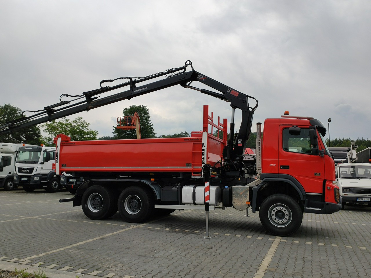 Volvo FMX 410 6x4 13L HDS Radiowy Hydroburta - Camión volquete, Camión grúa: foto 4 Volvo FMX 410 6x4 13L HDS Radiowy Hydroburta - Camión volquete, Camión grúa: foto 4