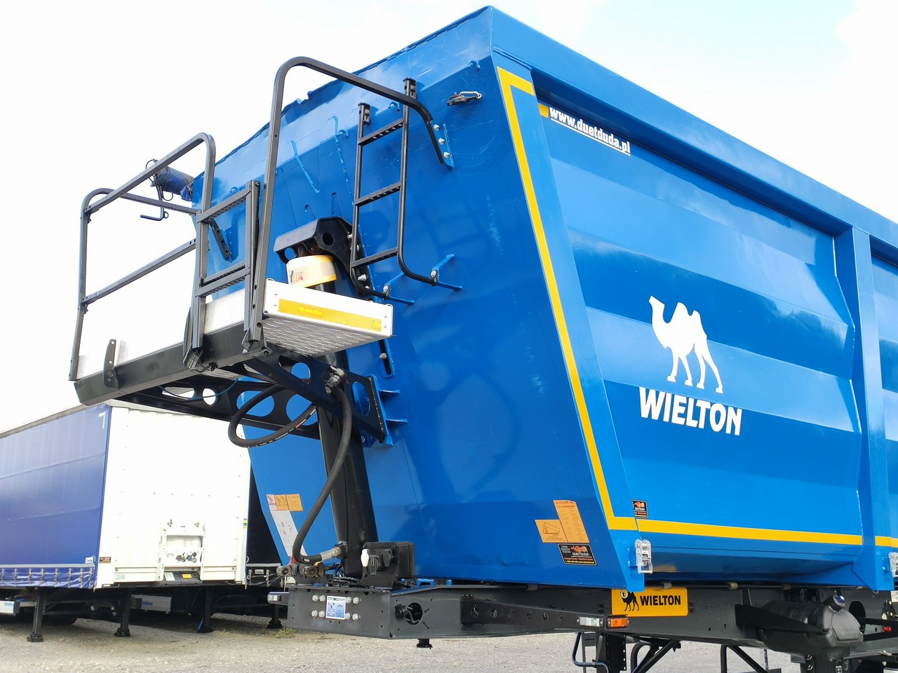 Wielton HARDOX STALOWA DO ZŁOMU 50m Oś Podnoszona Złomówka Super Stan - Semirremolque volquete: foto 5 Wielton HARDOX STALOWA DO ZŁOMU 50m Oś Podnoszona Złomówka Super Stan - Semirremolque volquete: foto 5