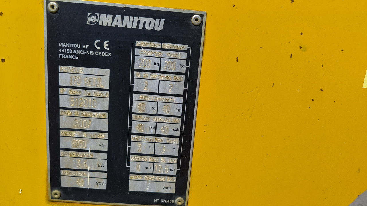 Arrendamiento de MANITOU 170 AETJL MANITOU 170 AETJL: foto 6