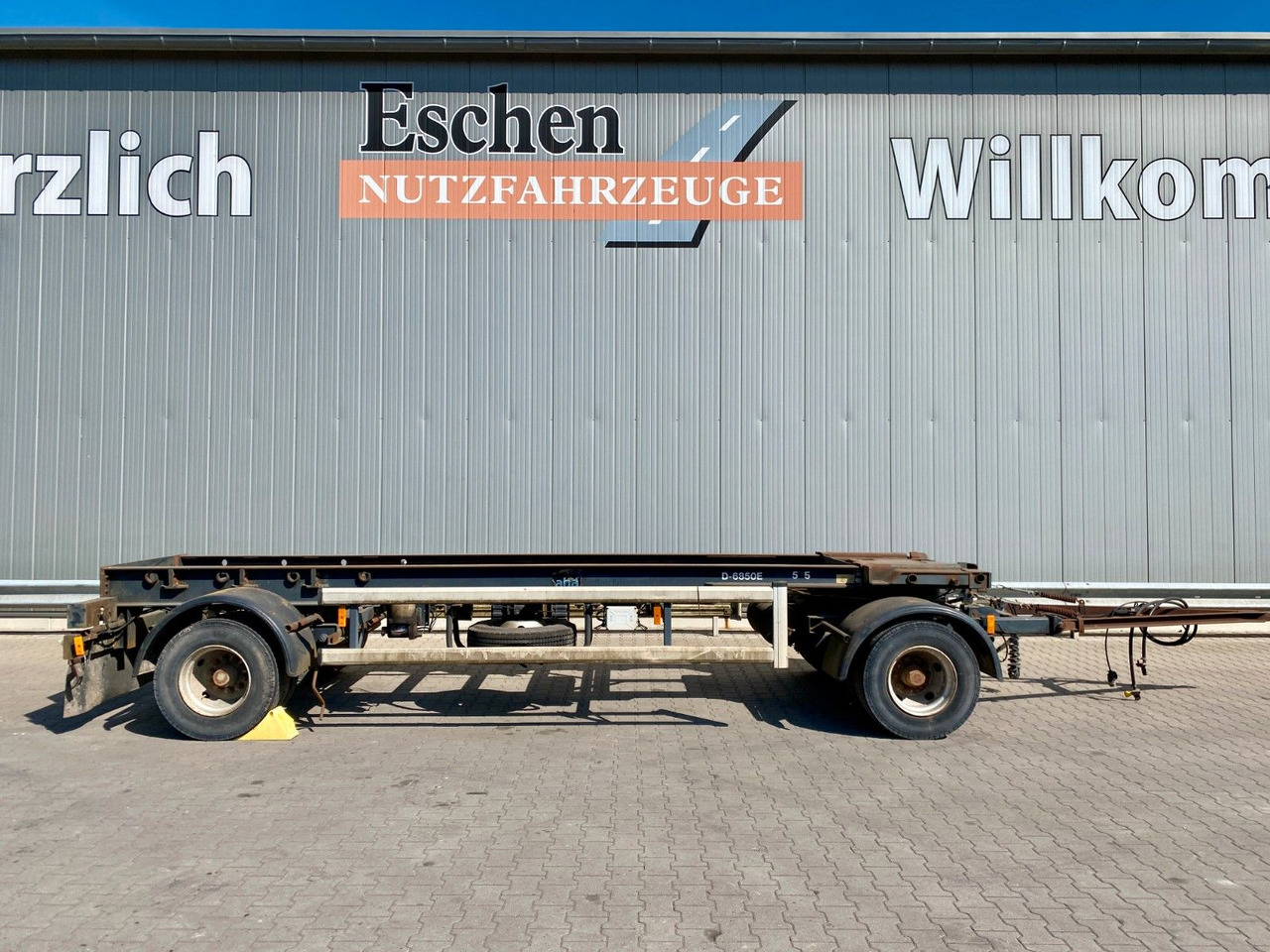 Hüffermann HSA 18.65 | Reifenprofil: 75%*Blatt*50mm Zugauge - Remolque multilift/ Portacontenedores de cadenas: foto 5 Hüffermann HSA 18.65 | Reifenprofil: 75%*Blatt*50mm Zugauge - Remolque multilift/ Portacontenedores de cadenas: foto 5