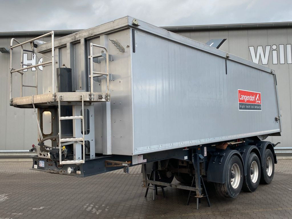 Langendorf SKA 24/30 |ALU 34m³*Getreide*Luft-Lift*BPW*Plane - Semirremolque volquete: foto 1 Langendorf SKA 24/30 |ALU 34m³*Getreide*Luft-Lift*BPW*Plane - Semirremolque volquete: foto 1