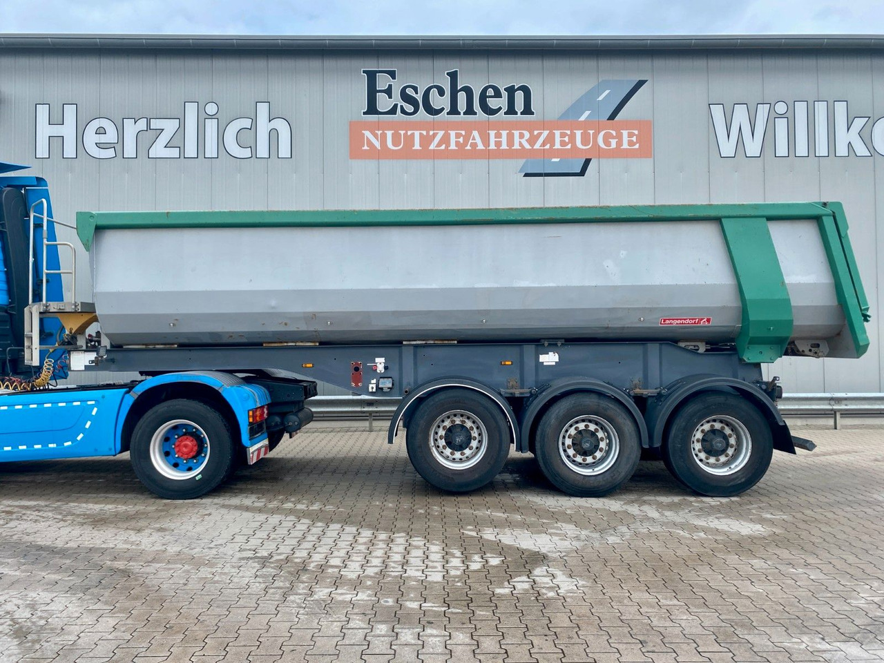 Langendorf SKS-HS 24/29 | Stahl 23m³*Luft-Lift*BPW*EBS - Semirremolque volquete: foto 2 Langendorf SKS-HS 24/29 | Stahl 23m³*Luft-Lift*BPW*EBS - Semirremolque volquete: foto 2