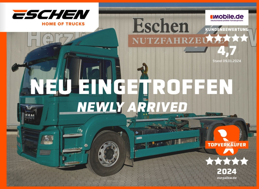 MAN TGS 26.420 6x2-2 BL / VDL Aufbau - Camión multibasculante: foto 1 MAN TGS 26.420 6x2-2 BL / VDL Aufbau - Camión multibasculante: foto 1