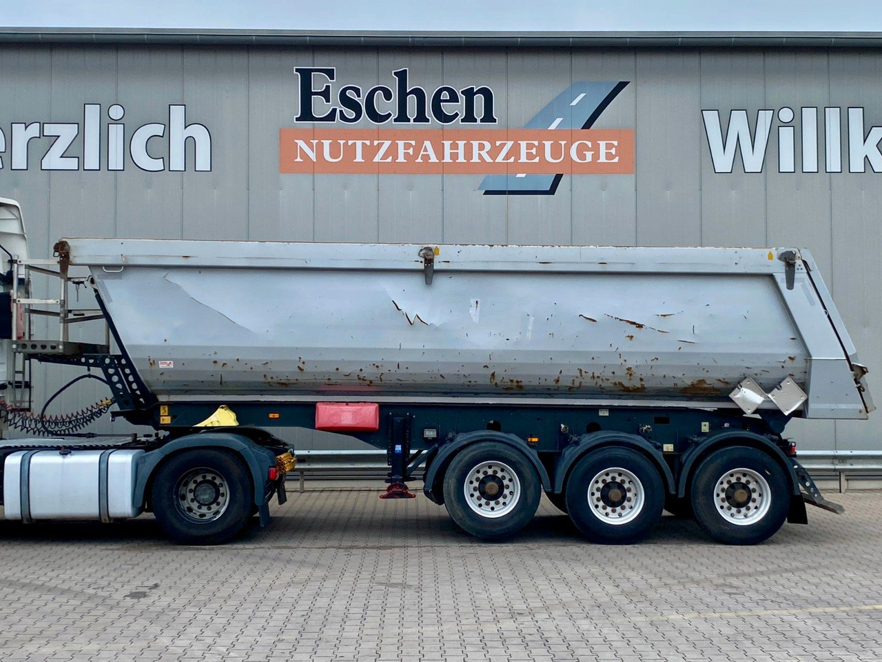 Meiller MHPS 12/27 KISA 3 | Stahl 28m³*Smart-Board*Lift - Semirremolque volquete: foto 2 Meiller MHPS 12/27 KISA 3 | Stahl 28m³*Smart-Board*Lift - Semirremolque volquete: foto 2