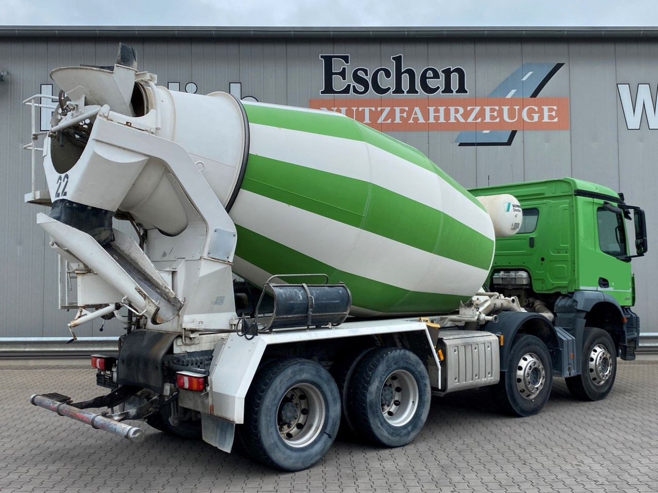 Mercedes-Benz 3236 Arocs | 9m³ Stetter*Klima*Navi*Blatt*1.Hand - Camión hormigonera: foto 3 Mercedes-Benz 3236 Arocs | 9m³ Stetter*Klima*Navi*Blatt*1.Hand - Camión hormigonera: foto 3