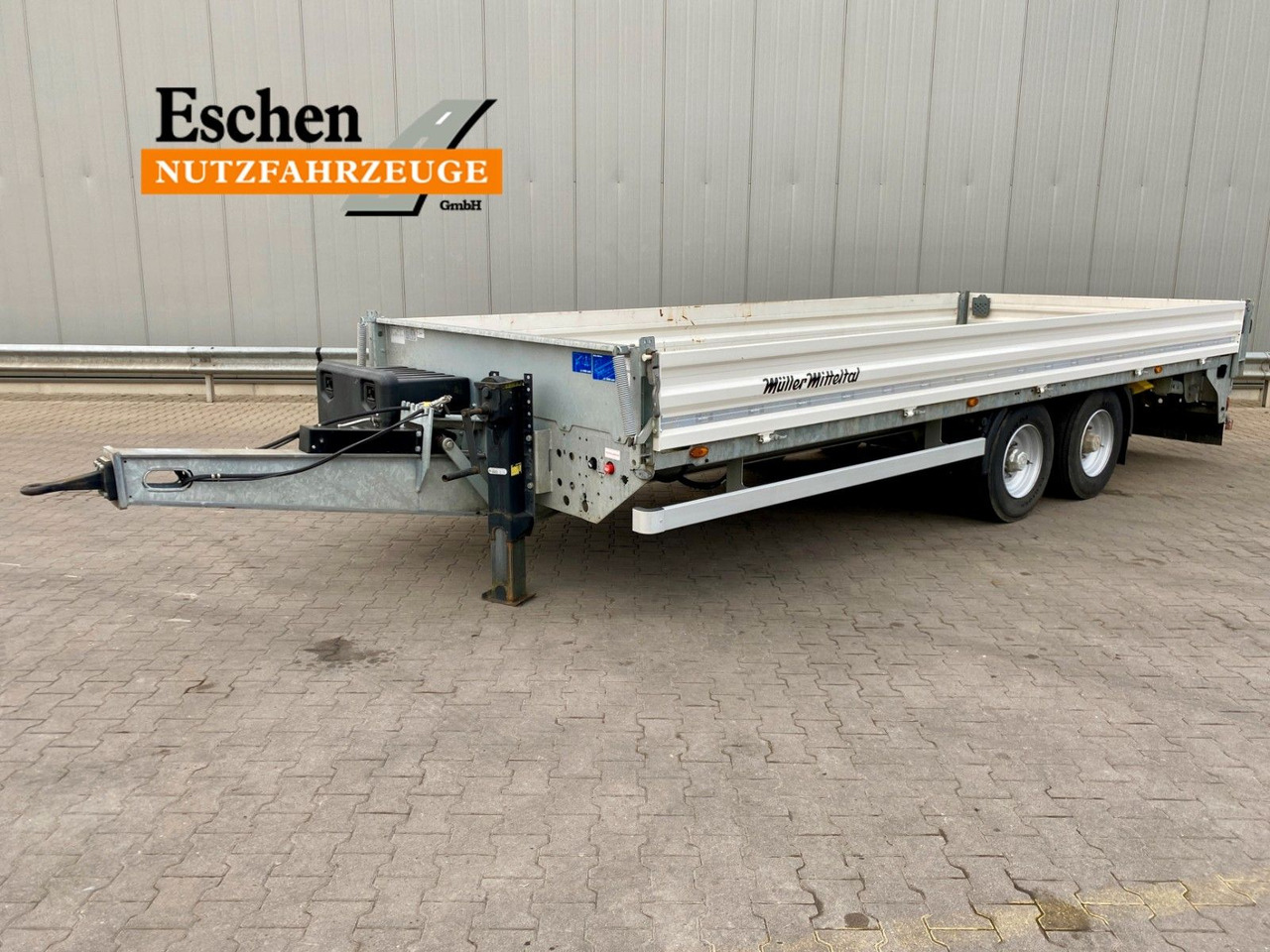 Remolque plataforma/ Caja abierta nuevo Müller-Mitteltal ETÜ-TA-ER 11,9| verzinkt*Rampen*Container*Gigant Müller-Mitteltal ETÜ-TA-ER 11,9| verzinkt*Rampen*Container*Gigant: foto 1