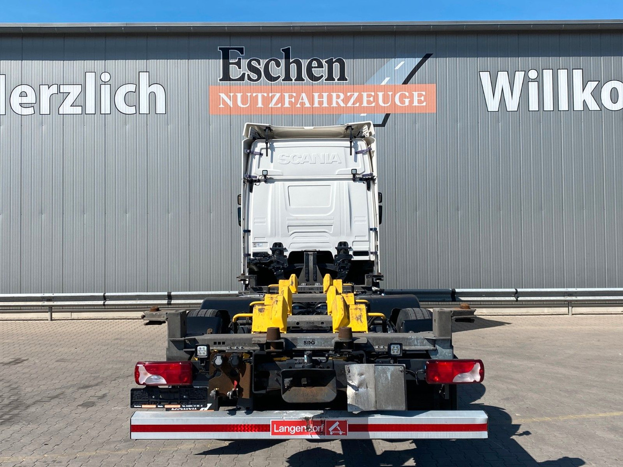 Scania R 450 B 6x2*4 BDF|Retarder*AHK*Lift*SDG Wechsler - Camión portacontenedore/ Intercambiable: foto 4 Scania R 450 B 6x2*4 BDF|Retarder*AHK*Lift*SDG Wechsler - Camión portacontenedore/ Intercambiable: foto 4
