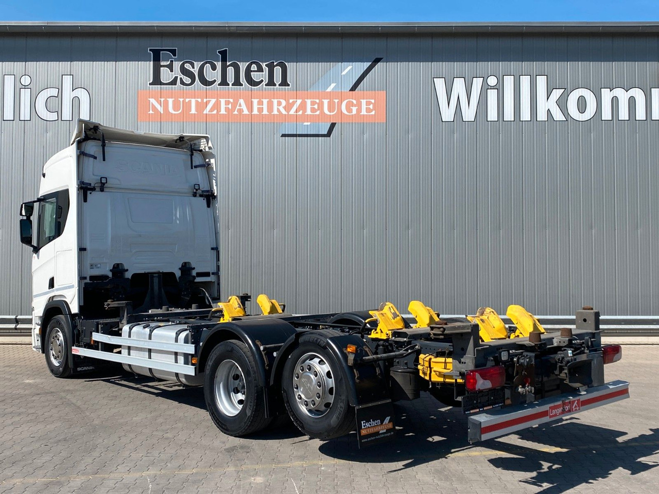 Scania R 450 B 6x2*4 BDF|Retarder*AHK*Lift*SDG Wechsler - Camión portacontenedore/ Intercambiable: foto 3 Scania R 450 B 6x2*4 BDF|Retarder*AHK*Lift*SDG Wechsler - Camión portacontenedore/ Intercambiable: foto 3