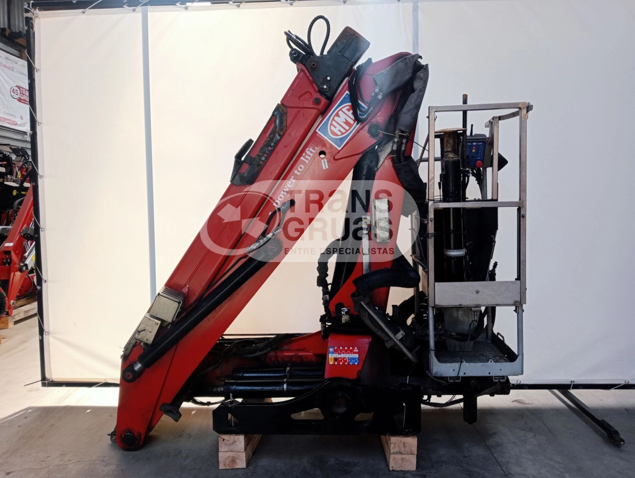 Grúa HMF 1244-Z1 - Grúa para camión para Camión: foto 1 Grúa HMF 1244-Z1 - Grúa para camión para Camión: foto 1