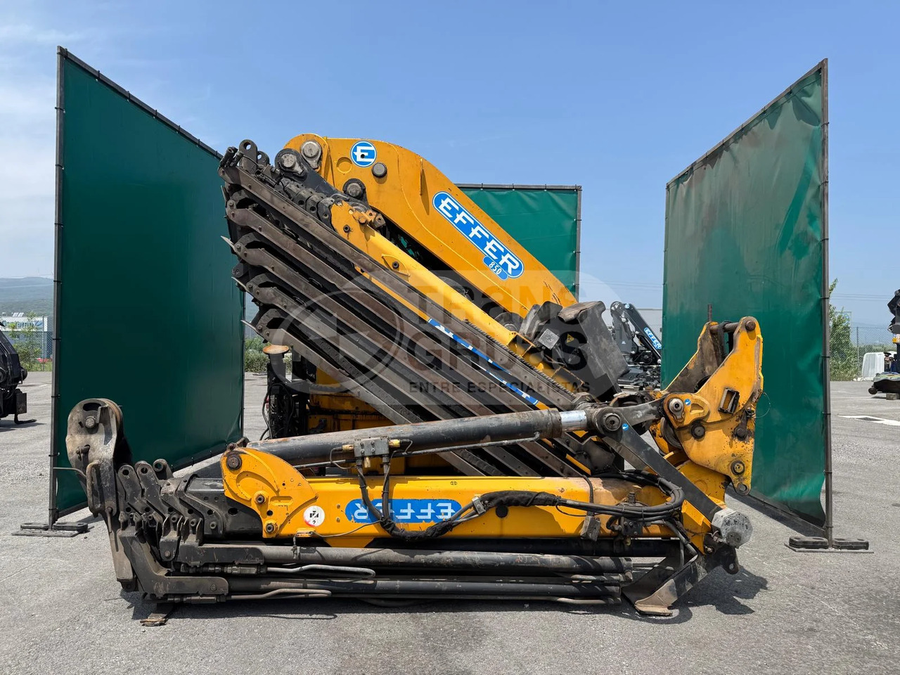 Grúa hidráulica Effer 850 8S - Grúa para camión: foto 1 Grúa hidráulica Effer 850 8S - Grúa para camión: foto 1