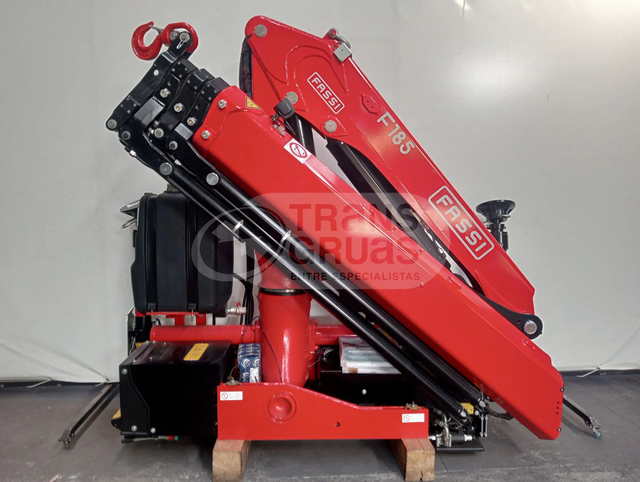 Grúa hidráulica Fassi F185A.1.24 E-Dynamic (seminuava) - Grúa para camión: foto 4 Grúa hidráulica Fassi F185A.1.24 E-Dynamic (seminuava) - Grúa para camión: foto 4