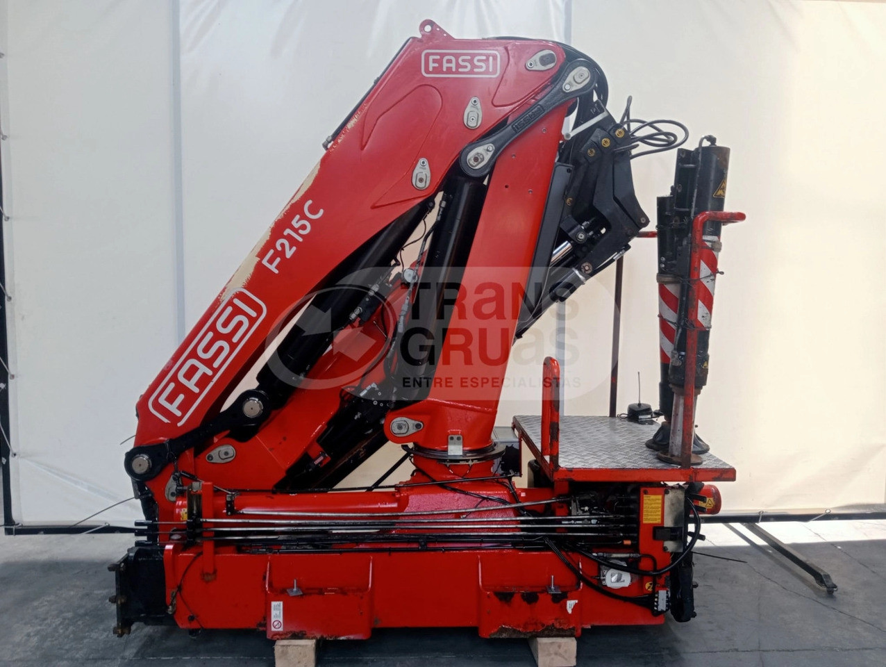 Grúa hidráulica Fassi F215AC.2.24 - Grúa para camión: foto 5 Grúa hidráulica Fassi F215AC.2.24 - Grúa para camión: foto 5