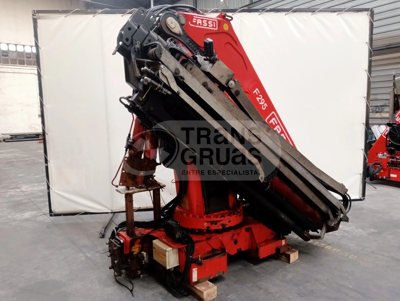 Grúa hidráulica Fassi F295RA.2.25 E-DYNAMIC - Grúa para camión: foto 4 Grúa hidráulica Fassi F295RA.2.25 E-DYNAMIC - Grúa para camión: foto 4