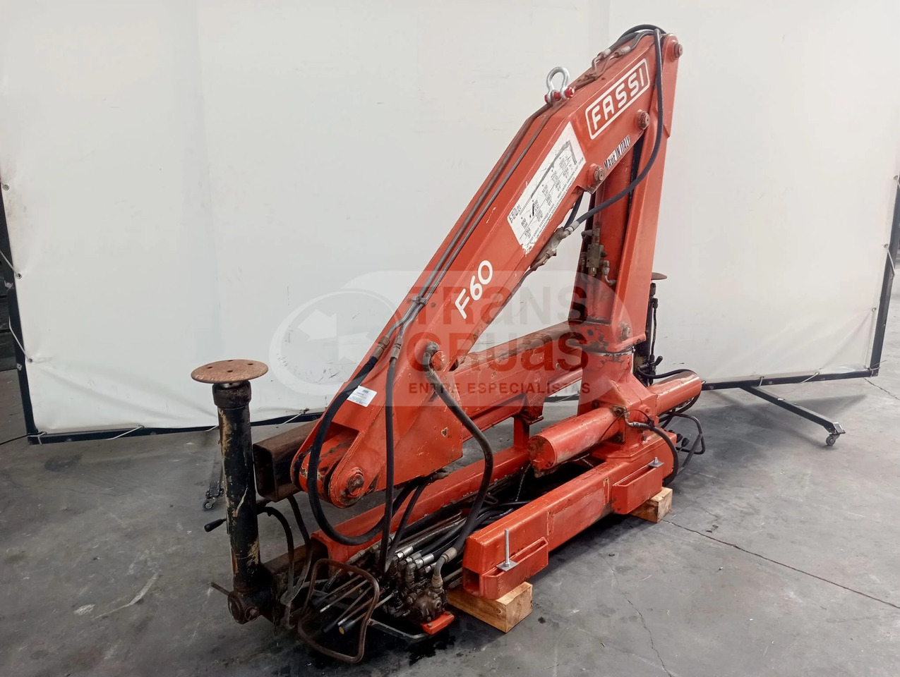 Grúa hidráulica Fassi F60.21 - Grúa para camión: foto 4 Grúa hidráulica Fassi F60.21 - Grúa para camión: foto 4