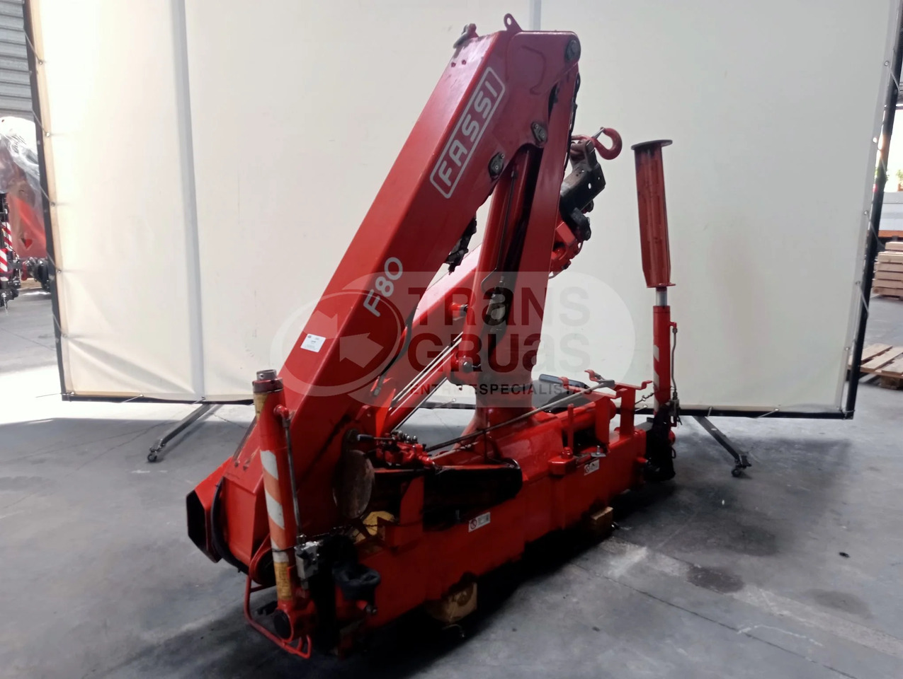 Grúa hidráulica Fassi F80A.22 - Grúa para camión: foto 4 Grúa hidráulica Fassi F80A.22 - Grúa para camión: foto 4