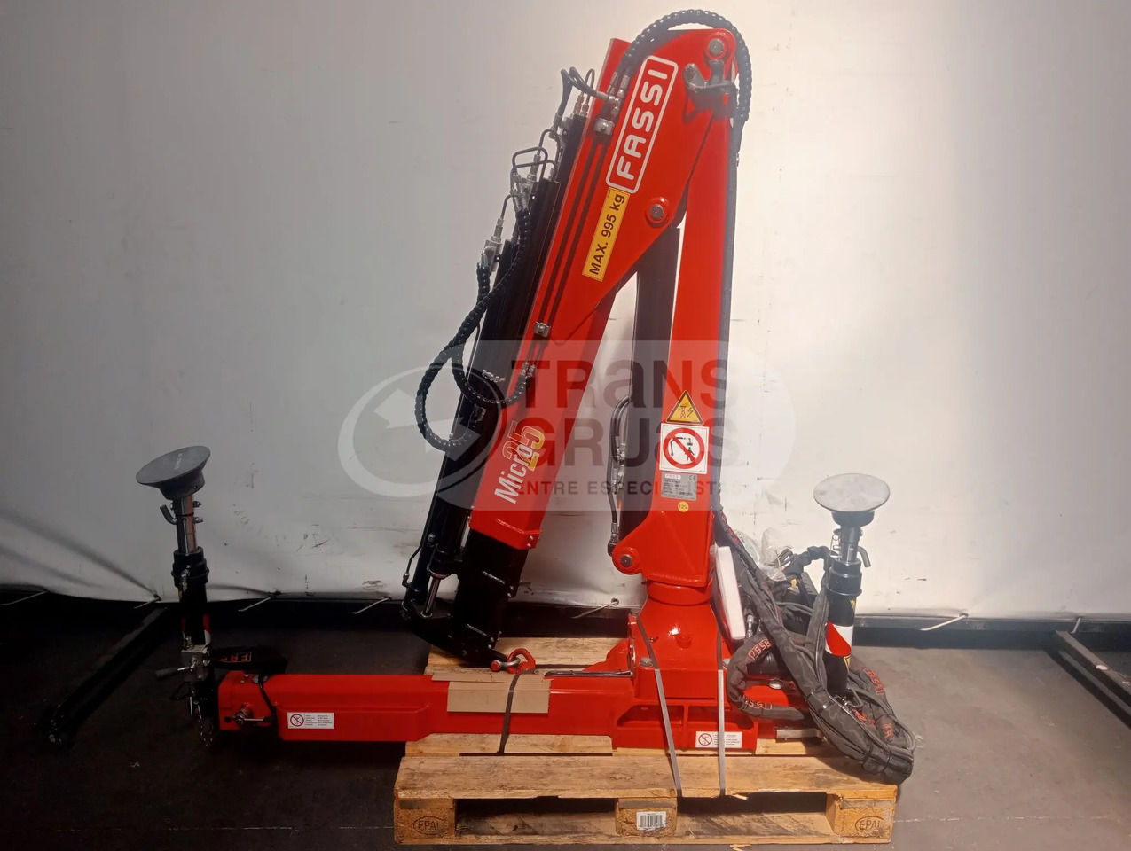 Grúa hidráulica Fassi micro M25A.13 Seminueva - Grúa para camión: foto 1 Grúa hidráulica Fassi micro M25A.13 Seminueva - Grúa para camión: foto 1