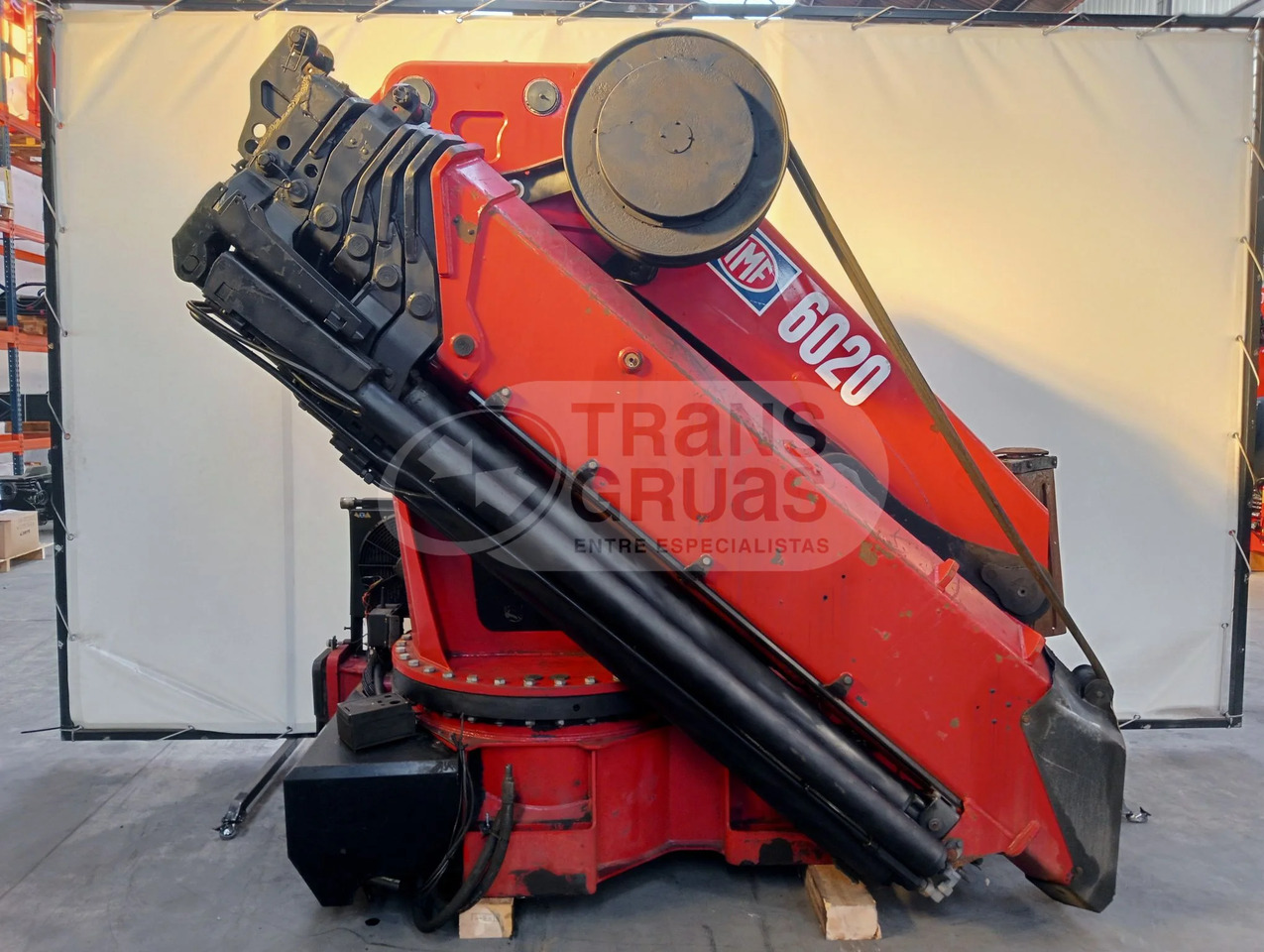 Grúa hidráulica HMF 6020 - Grúa para camión: foto 1 Grúa hidráulica HMF 6020 - Grúa para camión: foto 1