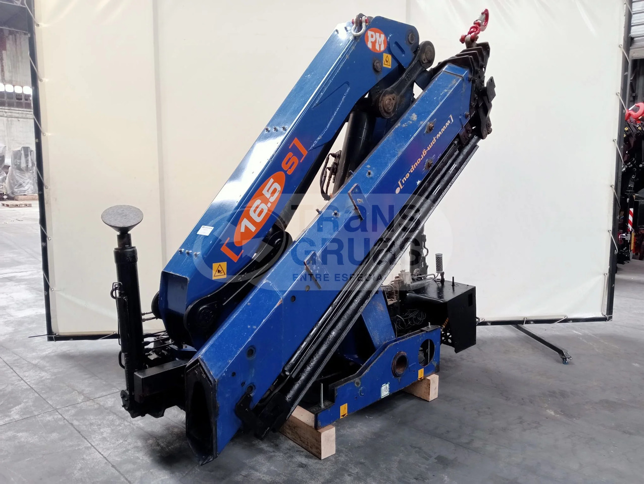 Grúa hidráulica PM 16524 - Grúa para camión: foto 3 Grúa hidráulica PM 16524 - Grúa para camión: foto 3