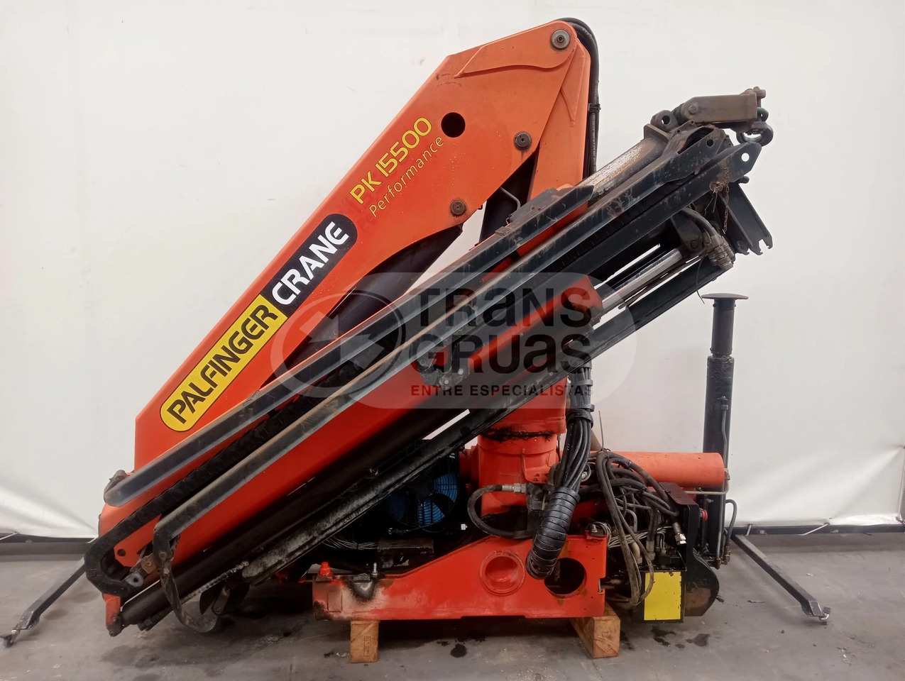 Grúa hidráulica Palfinger PK 15500 - Grúa para camión: foto 1 Grúa hidráulica Palfinger PK 15500 - Grúa para camión: foto 1