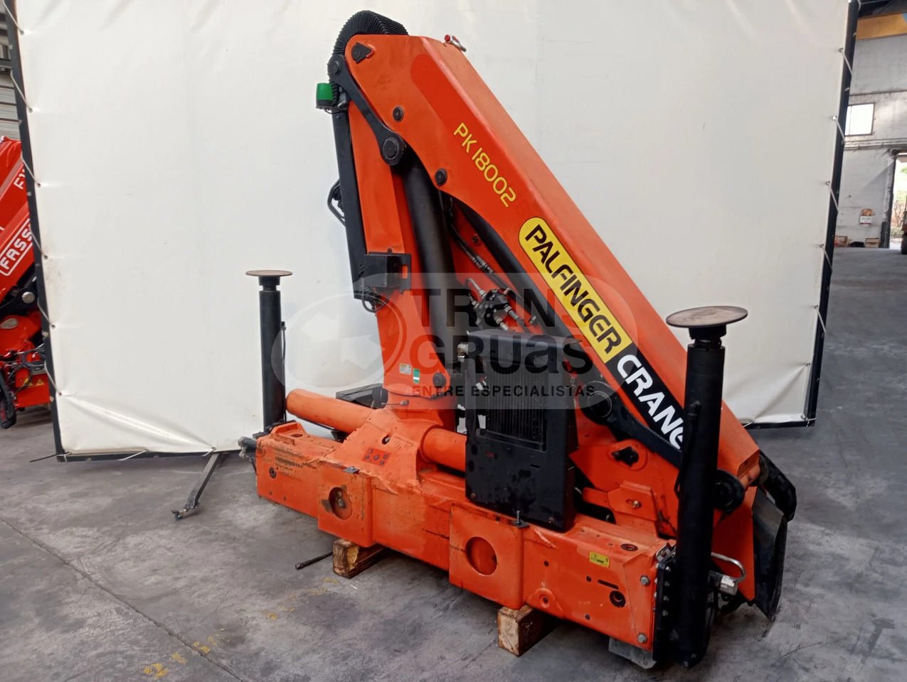 Grúa hidráulica Palfinger PK 18002 EH - Grúa para camión: foto 3 Grúa hidráulica Palfinger PK 18002 EH - Grúa para camión: foto 3