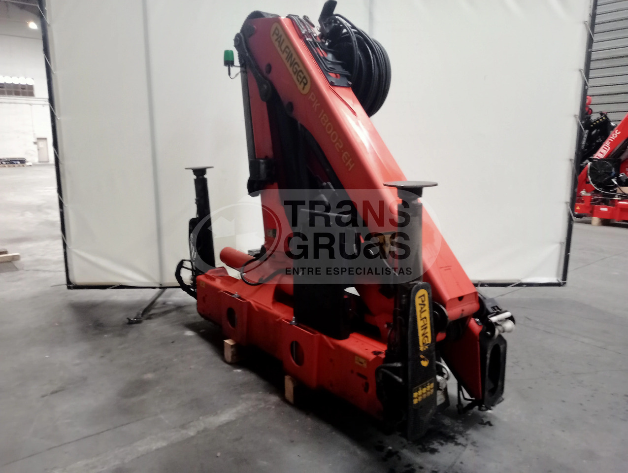 Grúa hidráulica Palfinger PK 18002 EH - Grúa para camión: foto 4 Grúa hidráulica Palfinger PK 18002 EH - Grúa para camión: foto 4