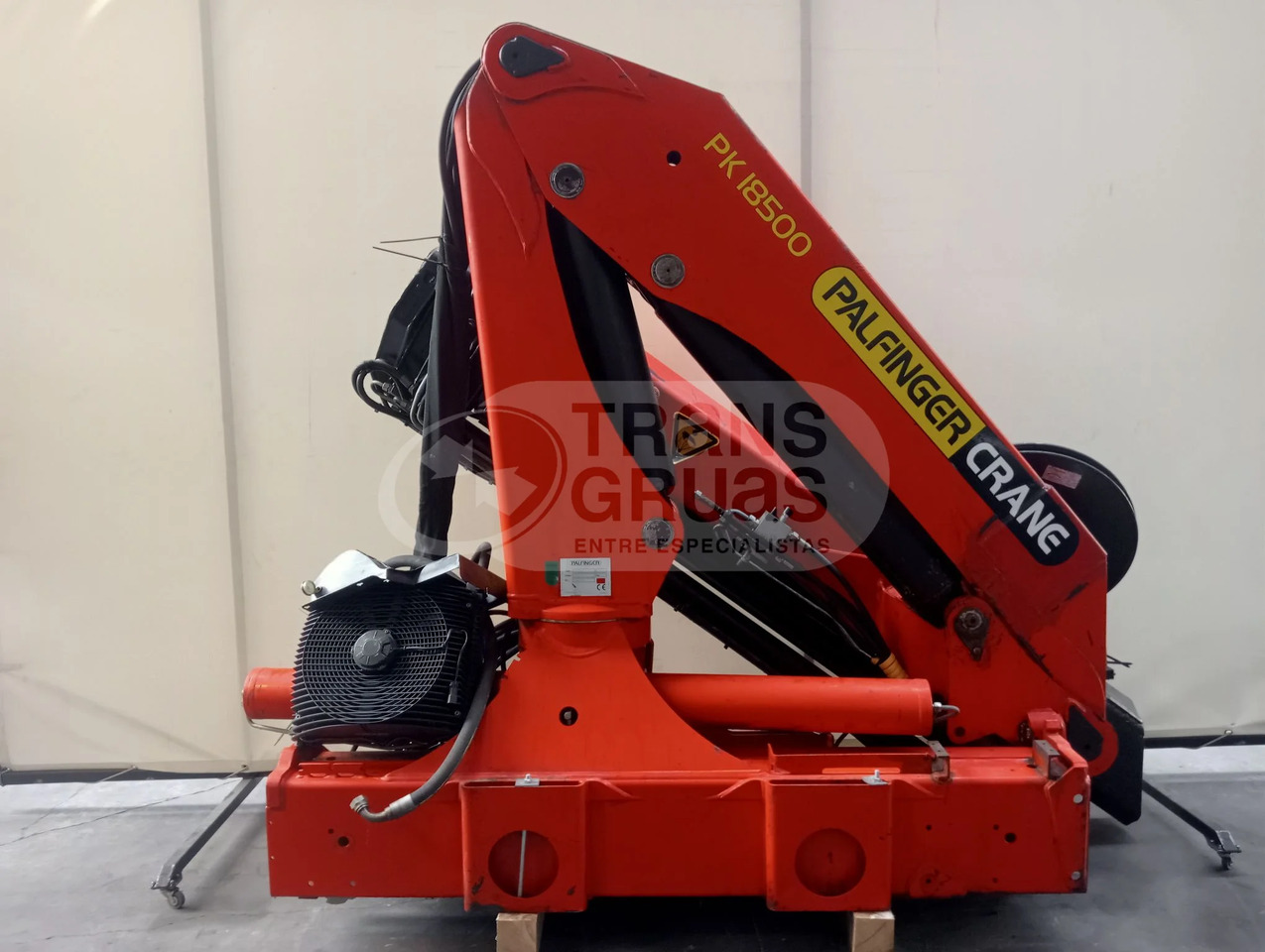 Grúa hidráulica Palfinger PK 18500 - Grúa para camión: foto 2 Grúa hidráulica Palfinger PK 18500 - Grúa para camión: foto 2