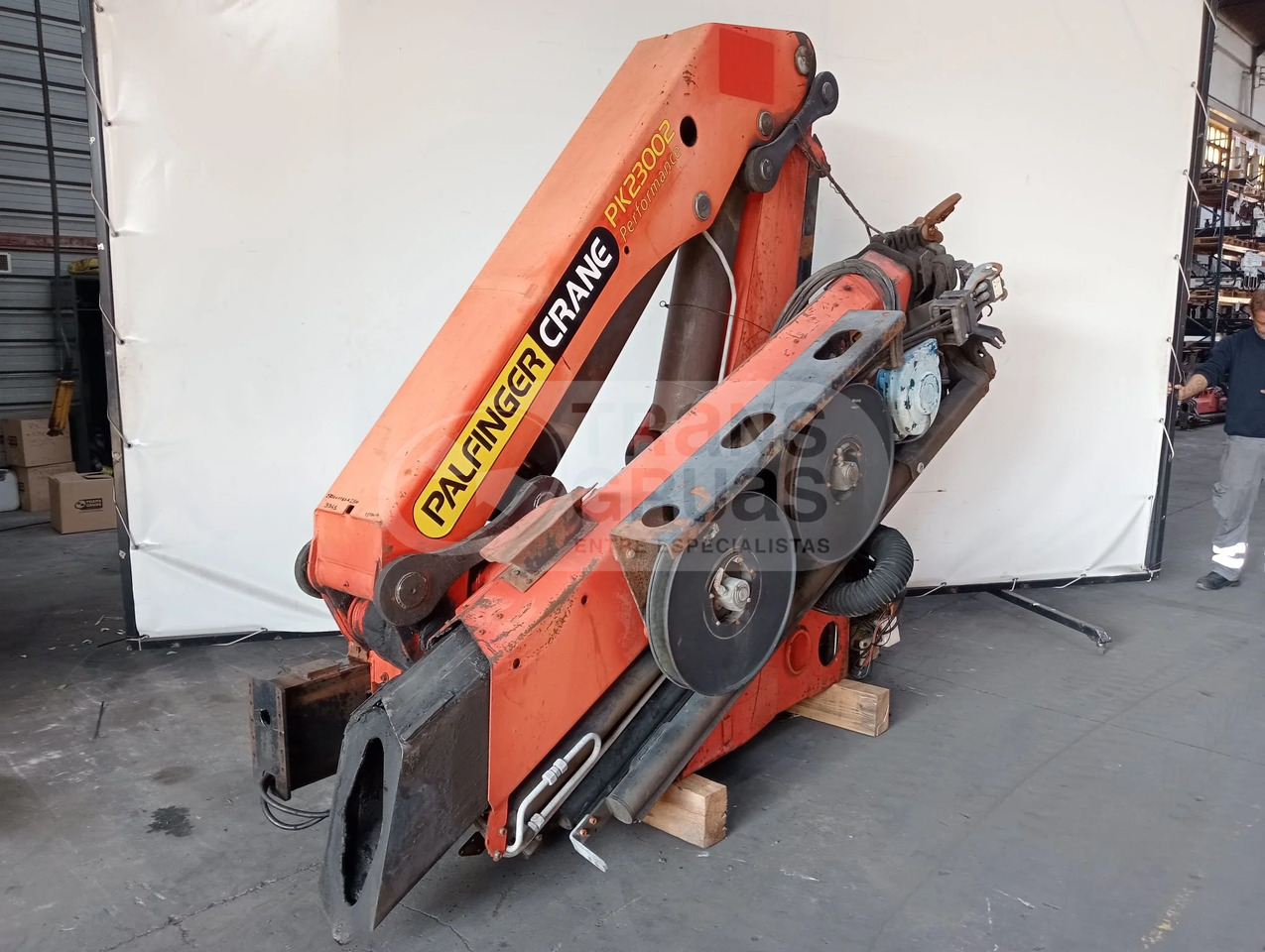 Grúa hidráulica Palfinger PK 23002 - Grúa para camión: foto 3 Grúa hidráulica Palfinger PK 23002 - Grúa para camión: foto 3