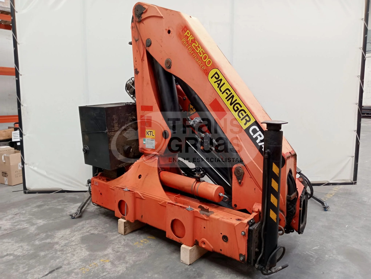 Grúa hidráulica Palfinger PK 23500 - Grúa para camión: foto 1 Grúa hidráulica Palfinger PK 23500 - Grúa para camión: foto 1