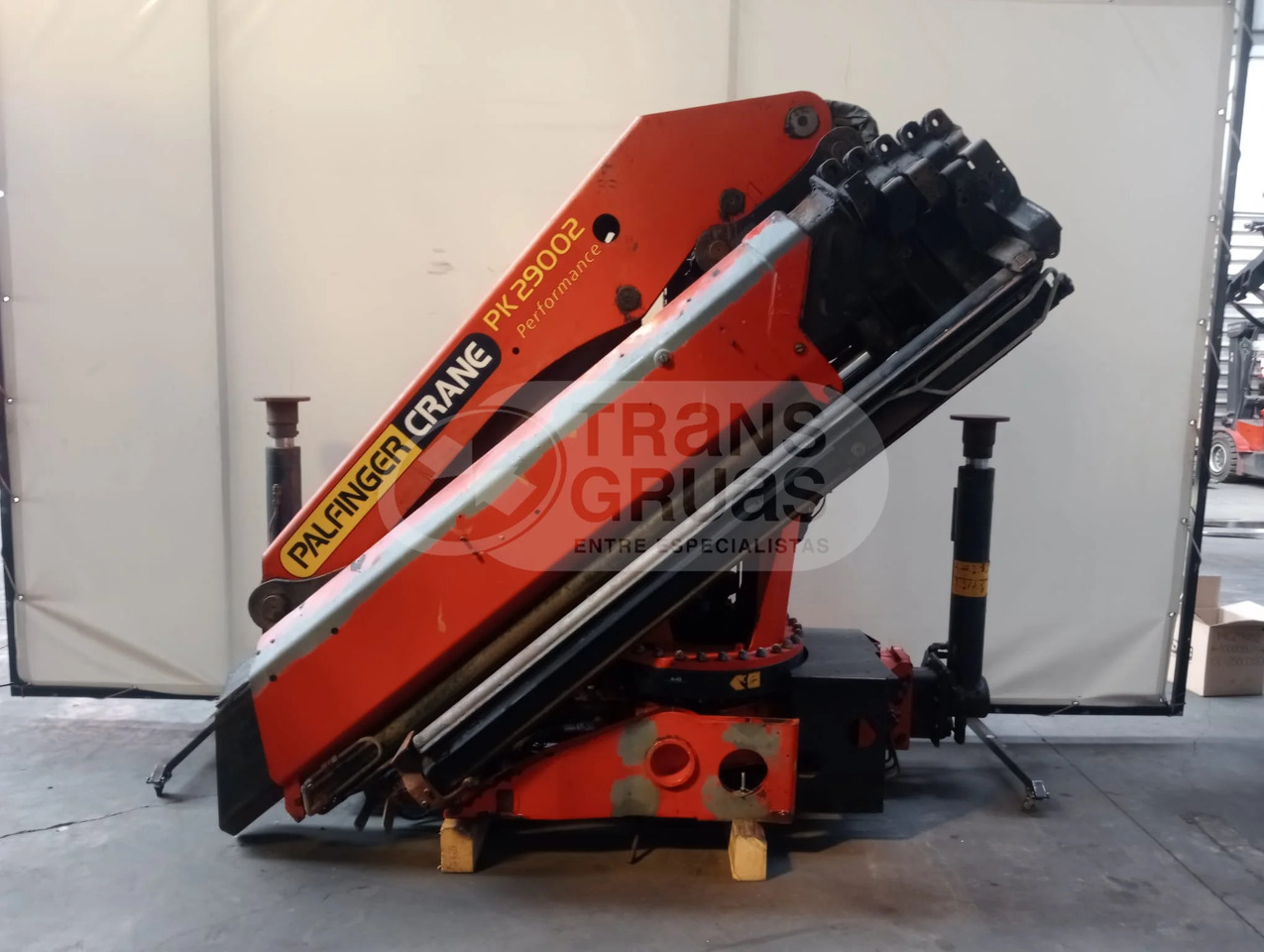 Grúa hidráulica Palfinger PK 29002 - Grúa para camión: foto 2 Grúa hidráulica Palfinger PK 29002 - Grúa para camión: foto 2