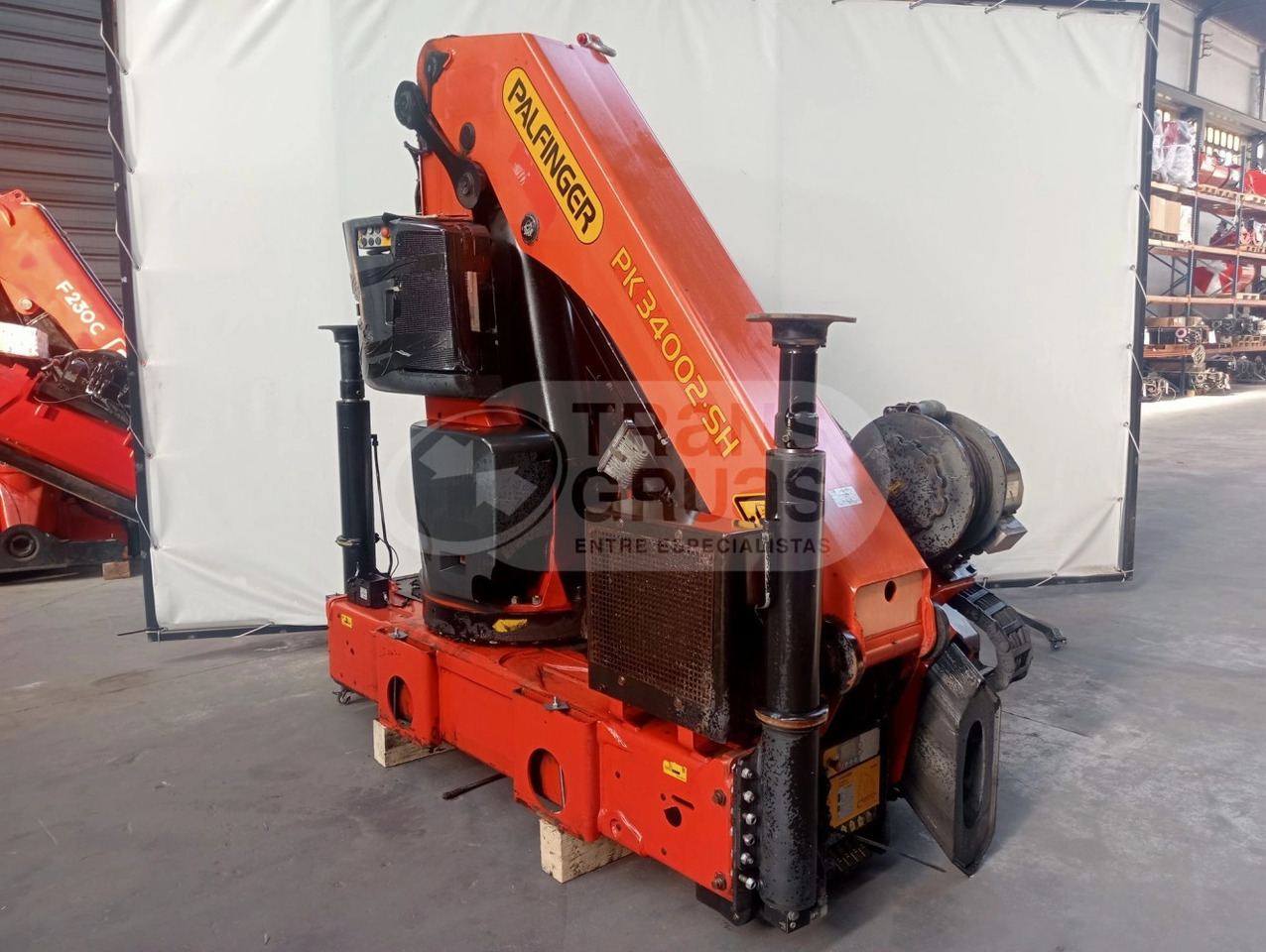 Grúa hidráulica Palfinger PK 34002 SH - Grúa para camión: foto 5 Grúa hidráulica Palfinger PK 34002 SH - Grúa para camión: foto 5