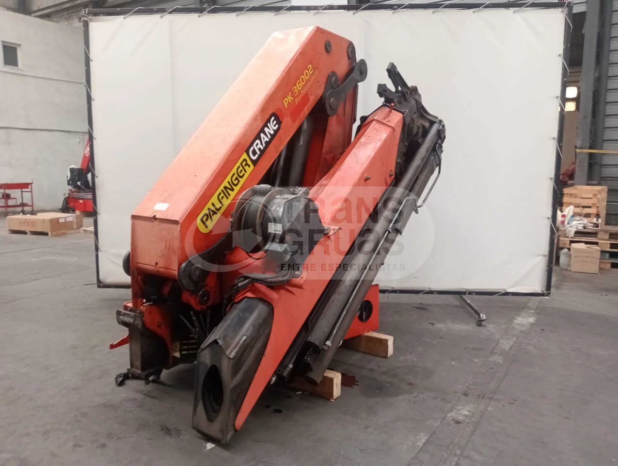 Grúa hidráulica Palfinger PK 36002 - Grúa para camión: foto 3 Grúa hidráulica Palfinger PK 36002 - Grúa para camión: foto 3