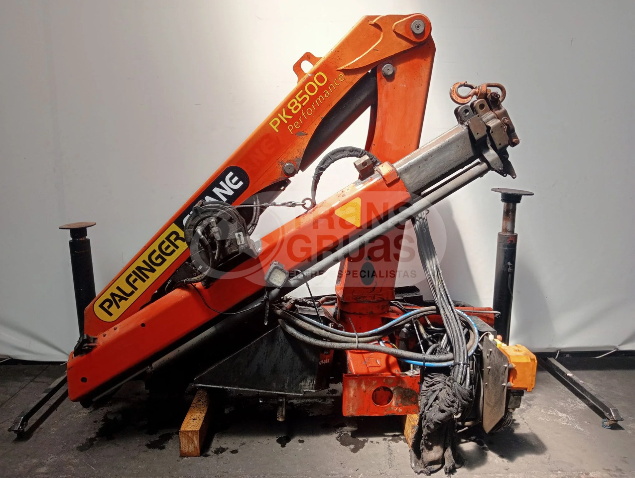 Grúa hidráulica Palfinger PK 8500 - Grúa para camión: foto 1 Grúa hidráulica Palfinger PK 8500 - Grúa para camión: foto 1