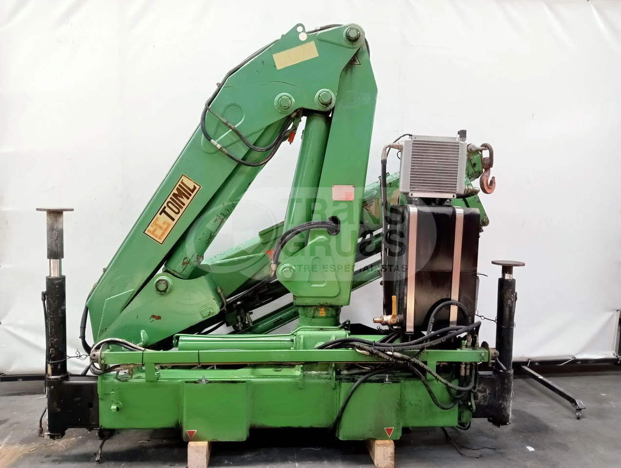 Grúa hidráulica TOIMIL 140 5S - Grúa para camión: foto 1 Grúa hidráulica TOIMIL 140 5S - Grúa para camión: foto 1