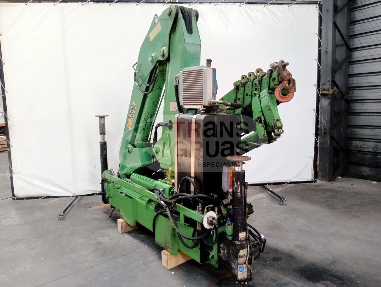 Grúa hidráulica TOIMIL 140 5S - Grúa para camión: foto 4 Grúa hidráulica TOIMIL 140 5S - Grúa para camión: foto 4