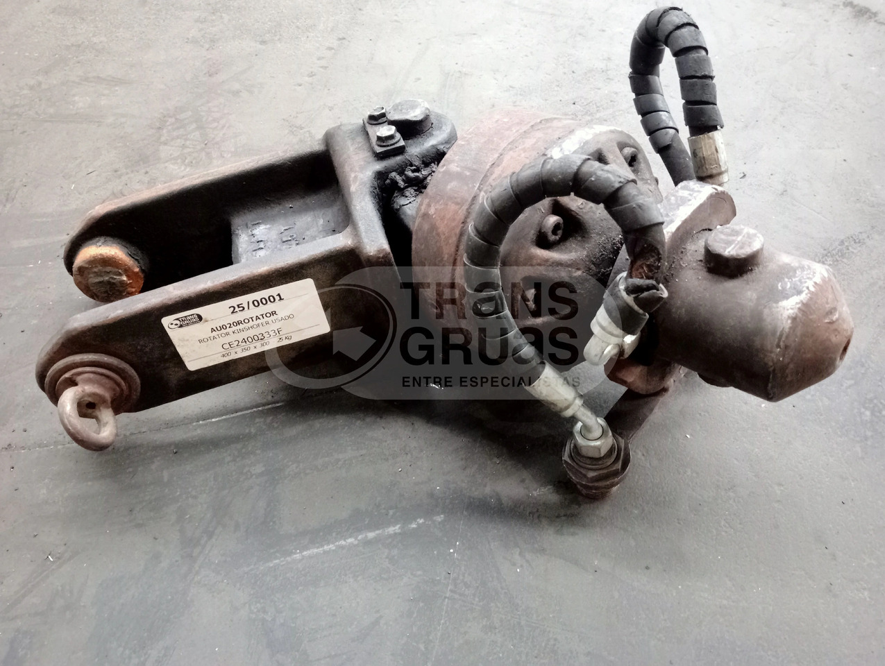 Rotator Kinshofer ocasión 4.500 Kg - Implemento: foto 3 Rotator Kinshofer ocasión 4.500 Kg - Implemento: foto 3