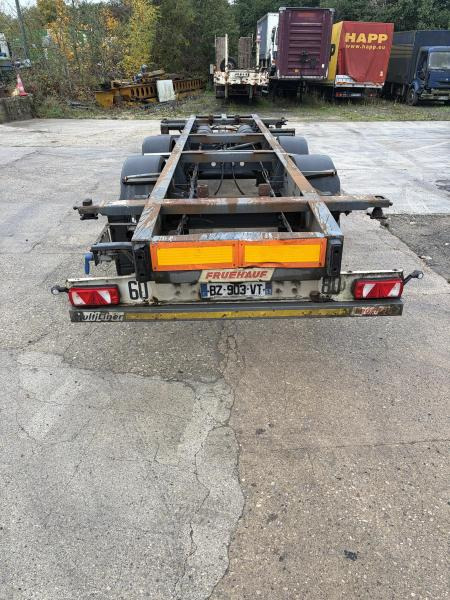 Fruehauf - Remolque portacontenedore/ Intercambiable: foto 1 Fruehauf - Remolque portacontenedore/ Intercambiable: foto 1